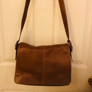 Vintage Coach Flap crossbody bag